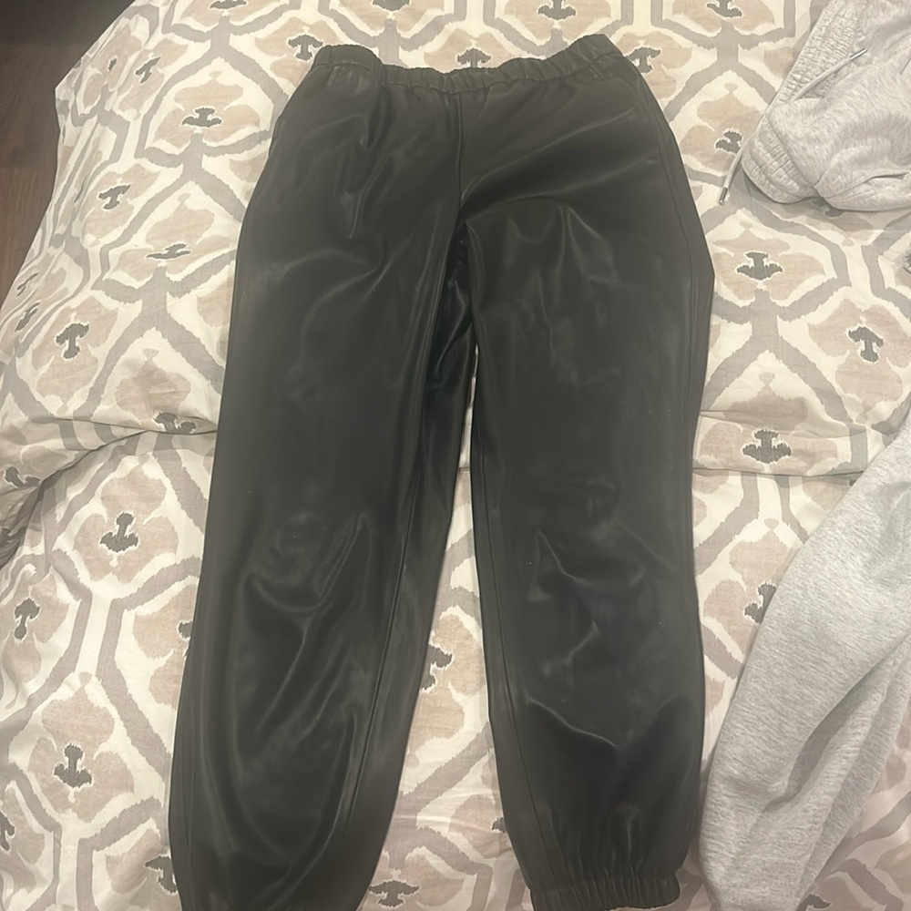 Z Supply faux leather pants